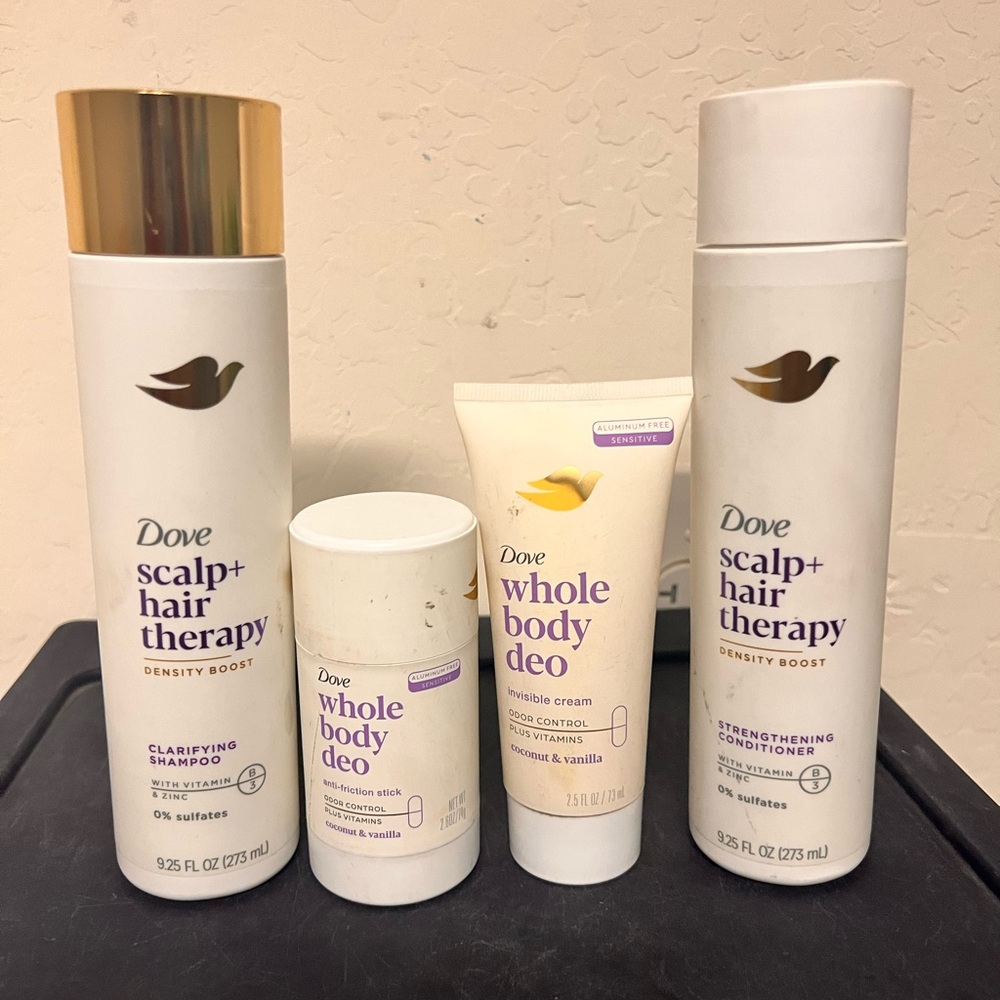 Dove Scalp+ Hair & Whole Body Deodorant Bundle for $25